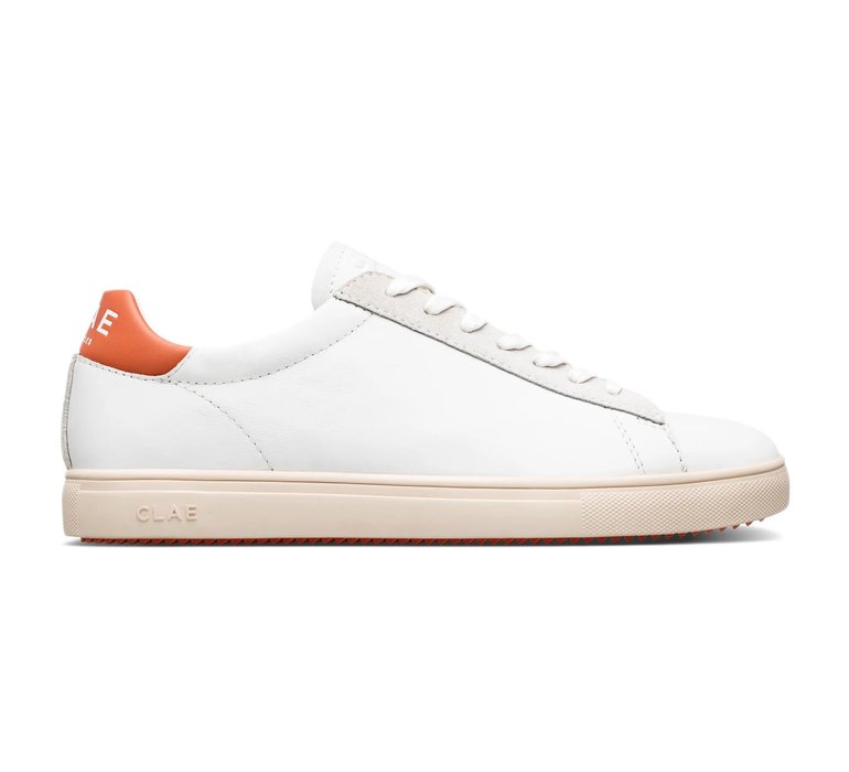 Clae Bradley California White Leather Canyon Sunset