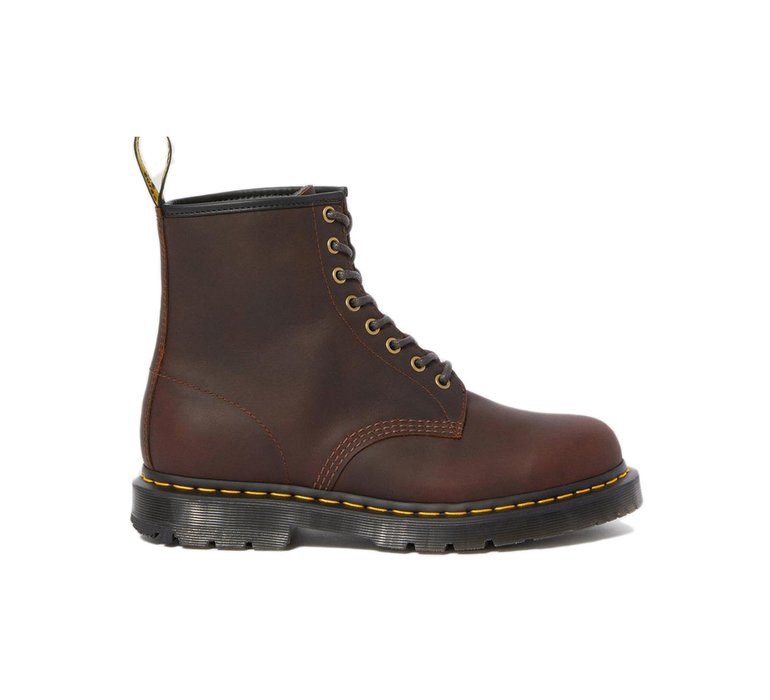 Dr. Martens 1460 Winter Grip Leather Ankle Boots