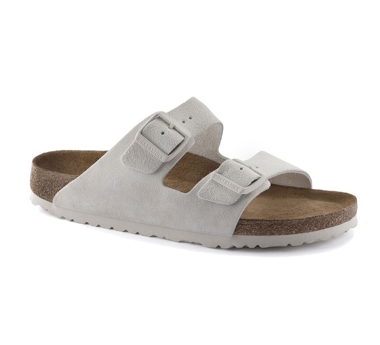 Birkenstock Arizona Soft Footbed Suede Leather Narrow Fit