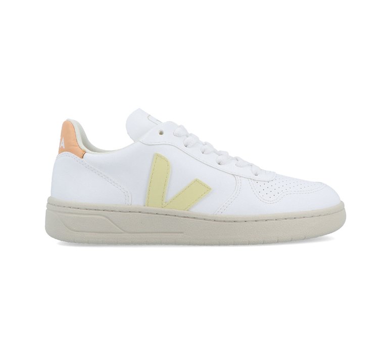 Veja V-10 CWL WHITE SUN PEACH Women