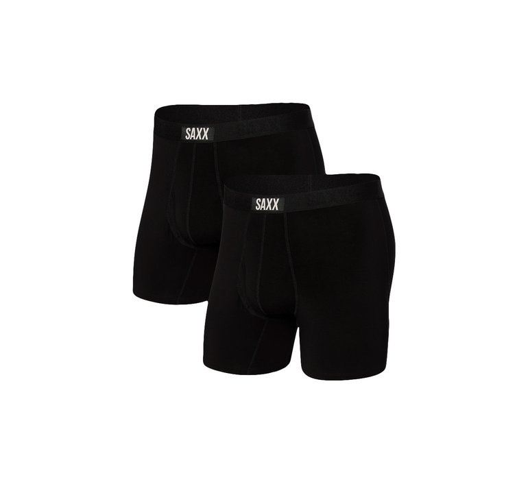 Saxx Vibe Boxer Brief 2-Pack Black