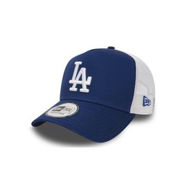 New Era LA Dodgers Clean Blue A-Frame Trucker Cap