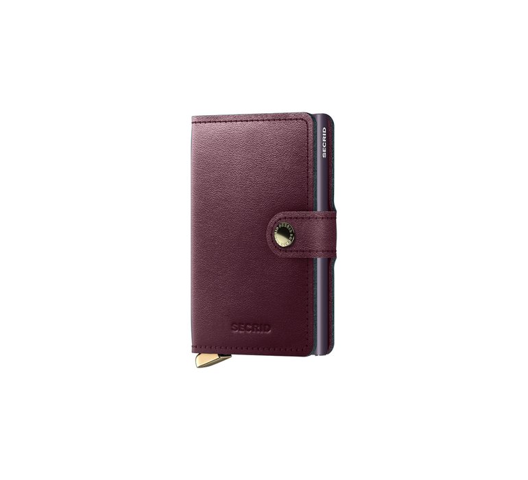 Secrid Miniwallet Dusk Bordeaux