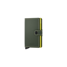 Secrid Miniwallet Matte Green-Lime