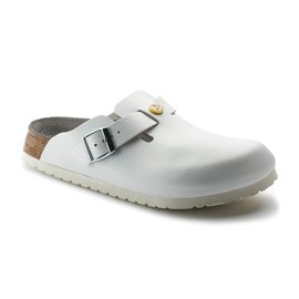 Birkenstock Boston ESD Natural Leather Narrow Fit