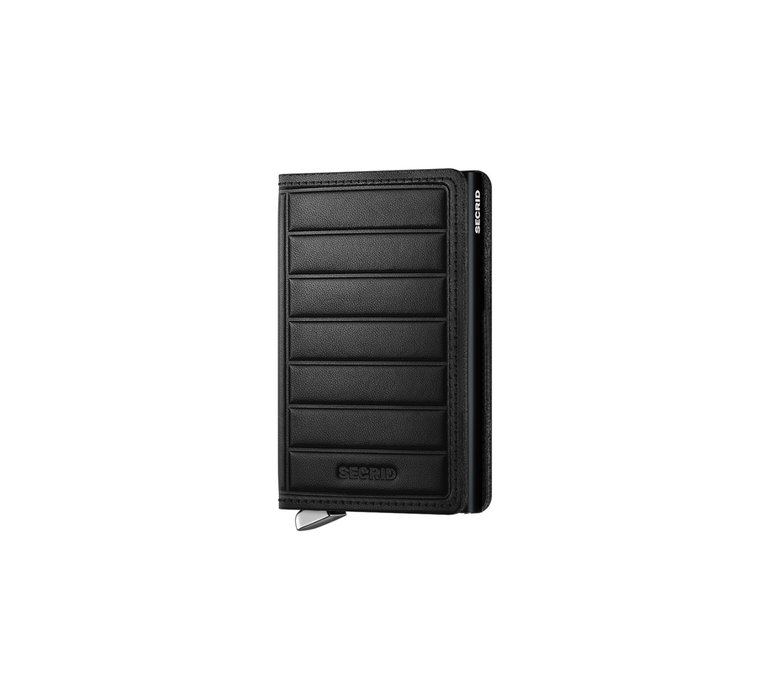 Secrid Premium Slimwallet Emboss Lines Black