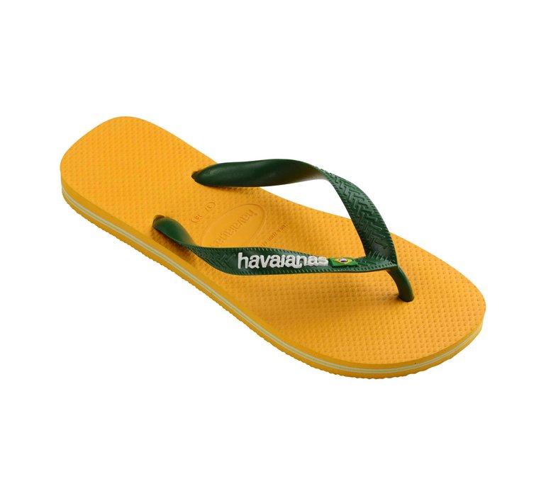 Havaianas Brasil Amarelo Pop