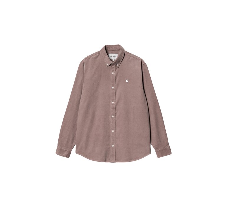 Carhartt WIP L/S Madison Fine Cord Shirt Lupinus
