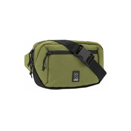 Chrome Ziptop Waistpack Olive Branch