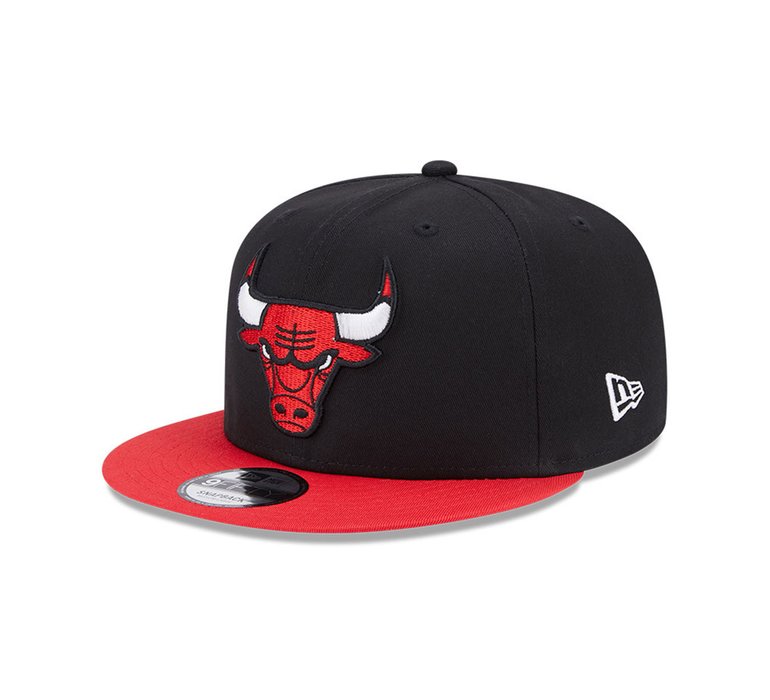 New Era Chicago Bulls Team Side Patch Black 9FIFTY Snapback Cap