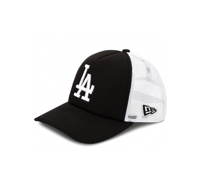 New Era LA Dodgers Clean Blue A-Frame Trucker Cap