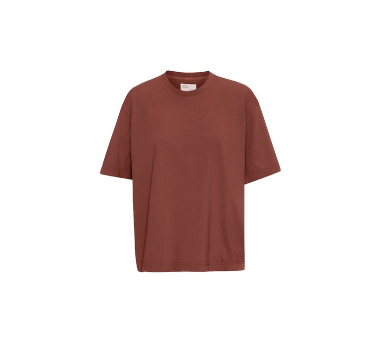 Colorful Standard Oversized Organic T-Shirt Cinnamon Brown