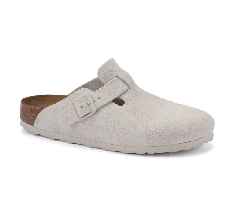 Birkenstock Boston Suede Leather Regular Fit