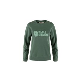 Fjällräven Logo Sweater W Deep Patina - Misty Green