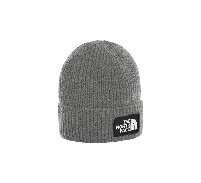 The North Face Logo Box Cuffed Beanie
