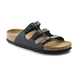 Birkenstock Florida BS Black Narrow Fit