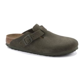 Birkenstock Boston Suede Leather Regular Fit