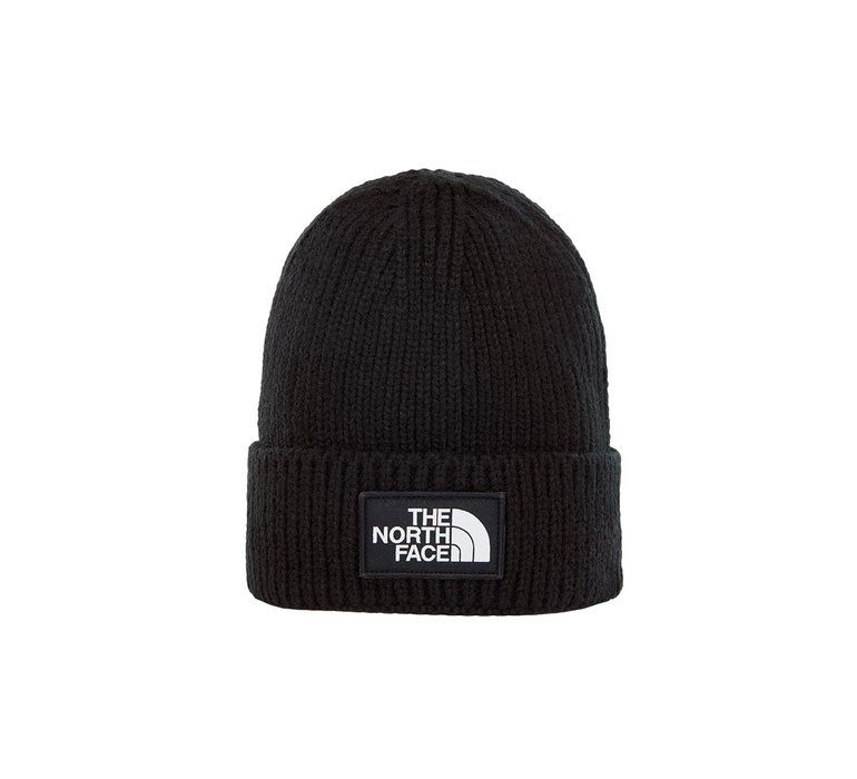 The North Face Logo Box Cuffed Beanie