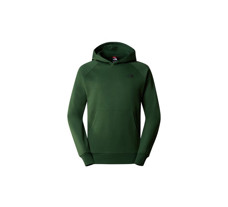 The North Face M Raglan Red Box Hoodie