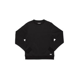 Chrome Issued Fleece Crew Black