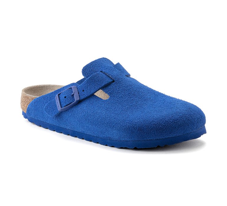 Birkenstock Boston Suede Leather Regular Fit