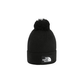 The North Face Logo Box Pom Beanie