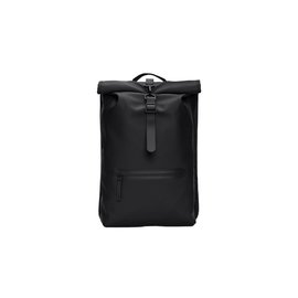 Rains Rolltop Rucksack Black