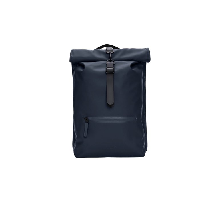 Rains Rolltop Rucksack Navy