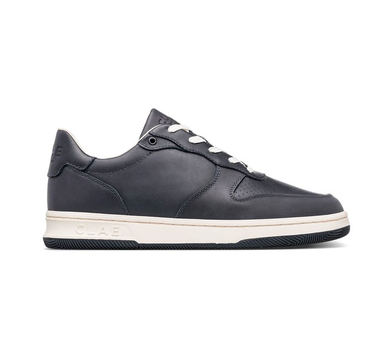 Clae Malone Deep Navy Leather