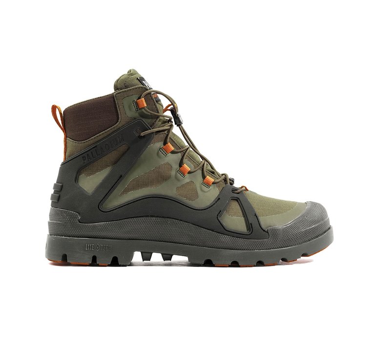 Palladium Pampa Lite+ Cage WP+ Olive Night