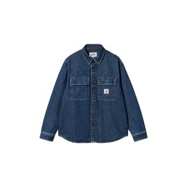 Carhartt WIP Manny Shirt Jac Blue Stone Washed