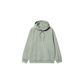 Carhartt WIP Hooded Chase Sweatshirt Glassy Teal/Gold
