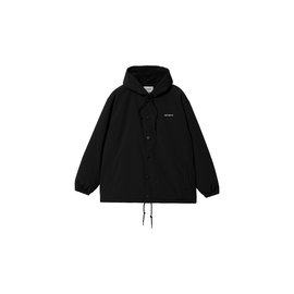 Carhartt WIP Hooded Coach Jacket Black