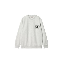 Carhartt WIP Stamp State Sweat Ash Heather