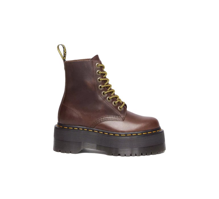 Dr. Martens 1460 Pascal Max Leather Platform Boots