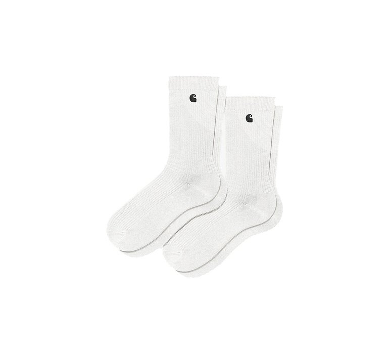 Carhartt WIP Madison Pack Socks Whtie