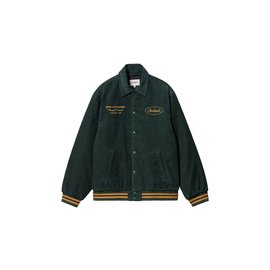 Carhartt WIP Rugged Letterman Jacket Disc Green