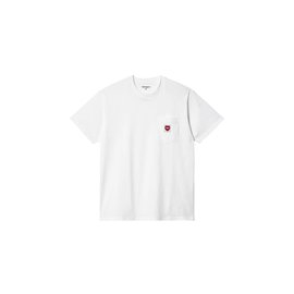 Carhartt WIP S/S Pocket Heart T-Shirt White