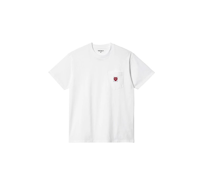 Carhartt WIP S/S Pocket Heart T-Shirt White