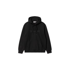 Carhartt WIP Hooded Carhartt Sweatshirt Black