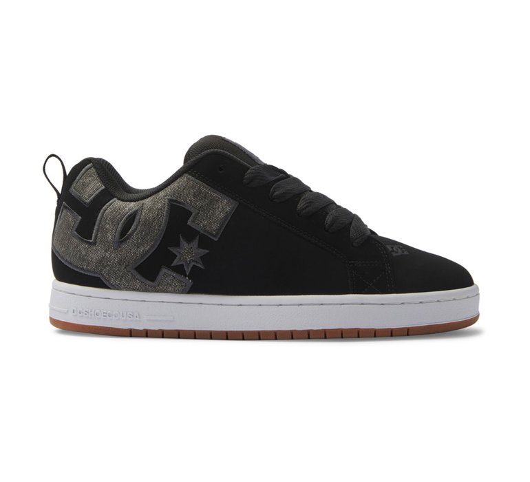 DC Shoes Court Graffik Black Wash