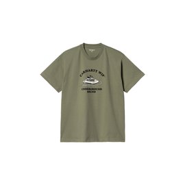 Carhartt WIP S/S Underground Sound T-Shirt Dollar Green