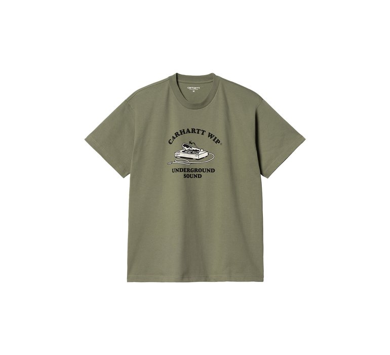 Carhartt WIP S/S Underground Sound T-Shirt Dollar Green