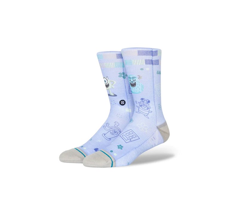 Stance Monsters By R Bubnis Crew Sock