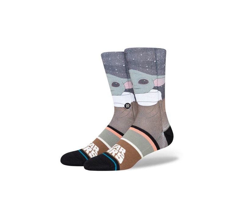 Stance Grogu By Jaz Crew Sock