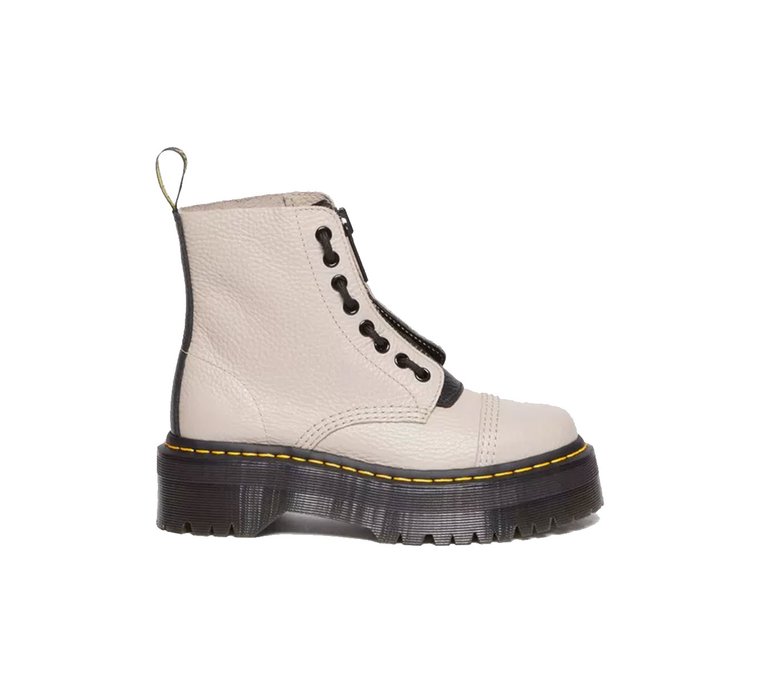 Dr. Martens Sinclair Milled Nappa Leather Platform Boots