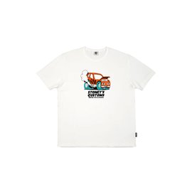 The Dudes Stoneys Ride Premium T-Shirt Heavyweight Off-White