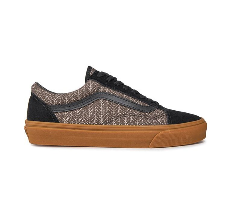 Vans Old Skool Herringbone Black/Brown