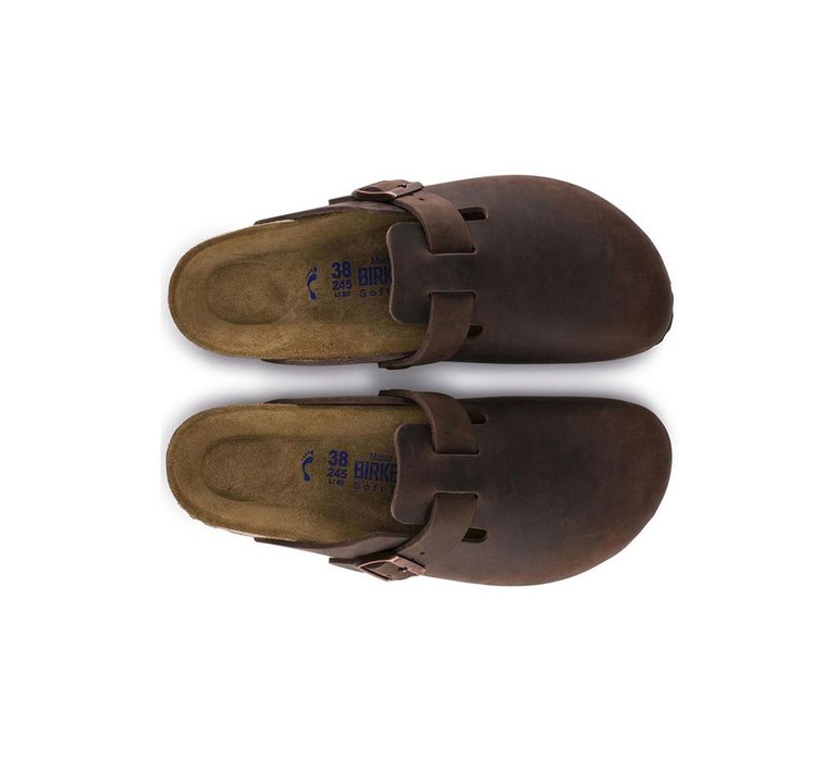 Birkenstock Boston Soft Footbed Oiled Leather Narrow Fit