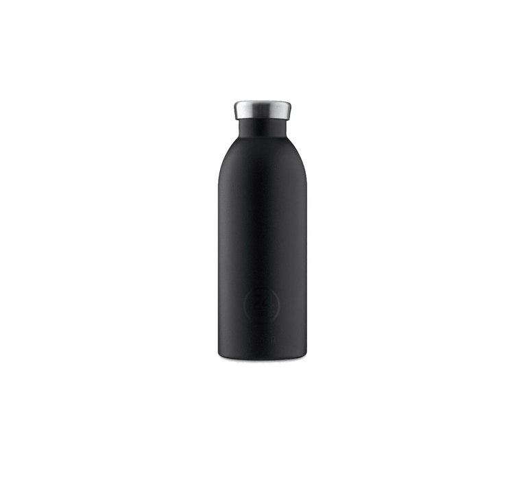 24 Bottles Clima Bottle Tuxedo Black 500ml
